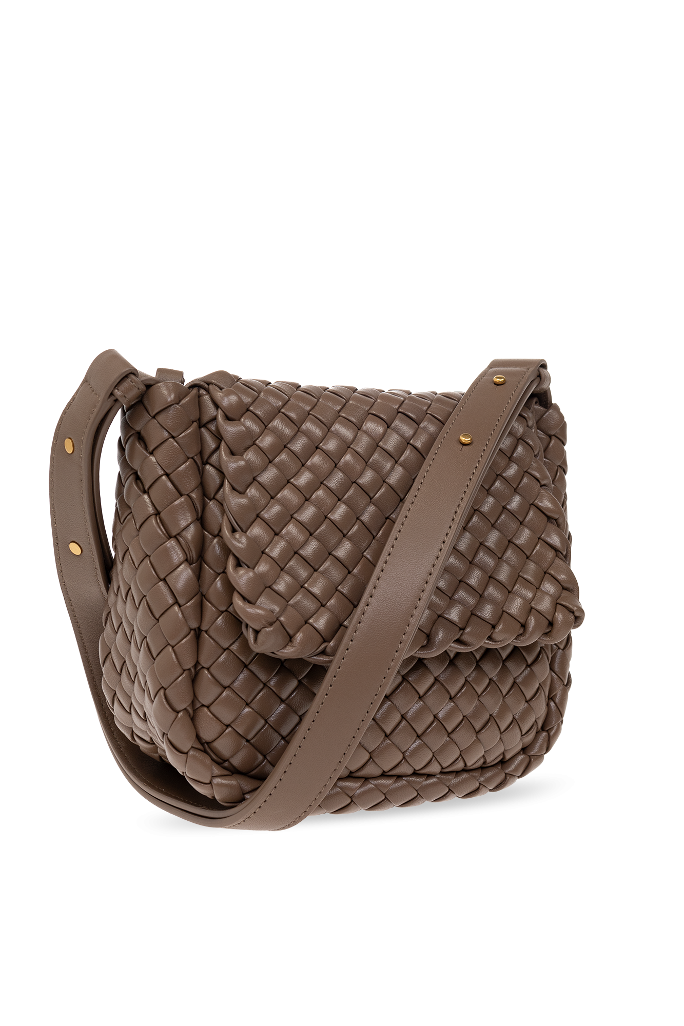 ショルダーバッグ・ポシェット Bottega Veneta Cobble Shoulder Bag Bottega Veneta® Women's Small Cobble Shoulder Bag in Black